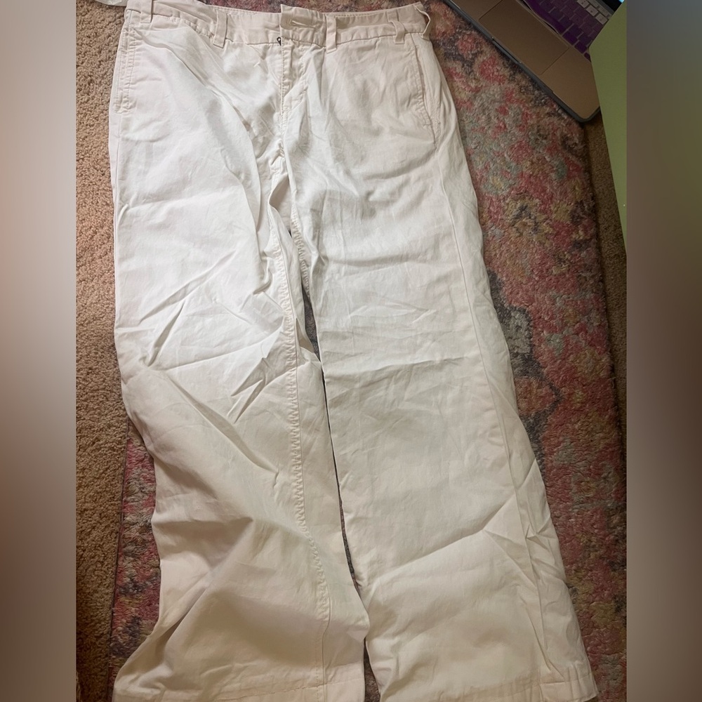 Banana Republic white dress pants. Size two